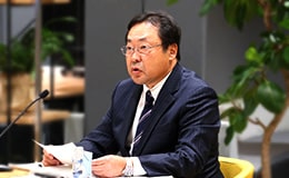 2023年3月期第2四半期 決算説明会の様子